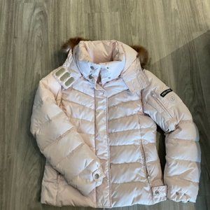 Bognar Fire and Ice PINK ski jacket with fur trim